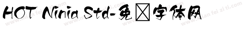 HOT Ninia Std字体转换